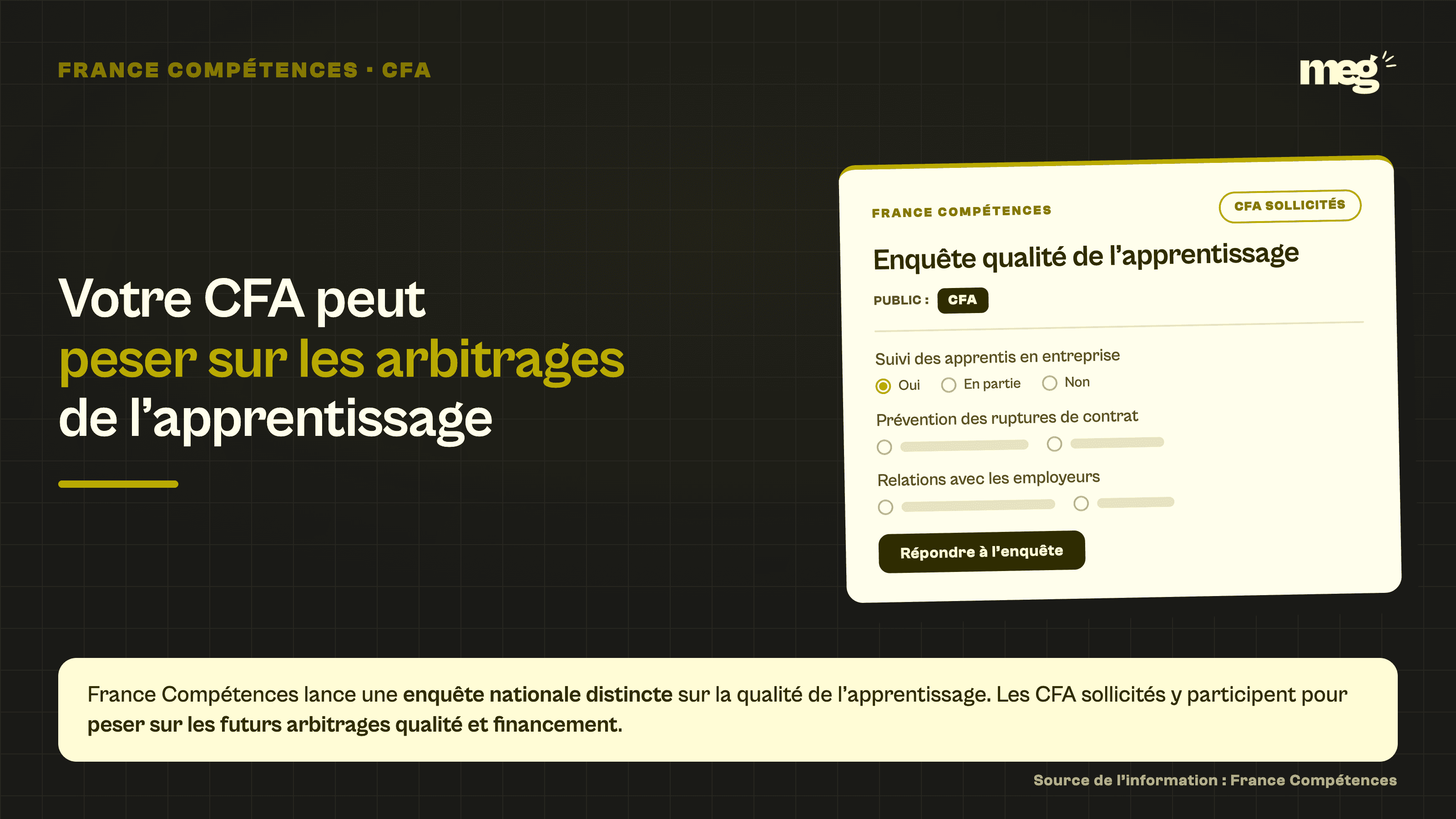 Apprentissage : votre CFA peut peser sur les arbitrages