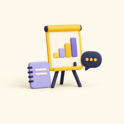 Tableau pédagogique et carnet illustrant la formation Formateur professionnel d’adultes