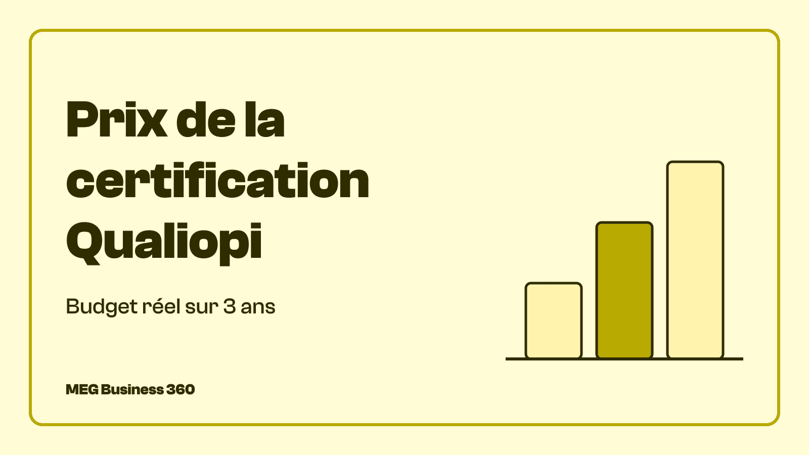 Prix de la certification Qualiopi : budget réel sur 3 ans