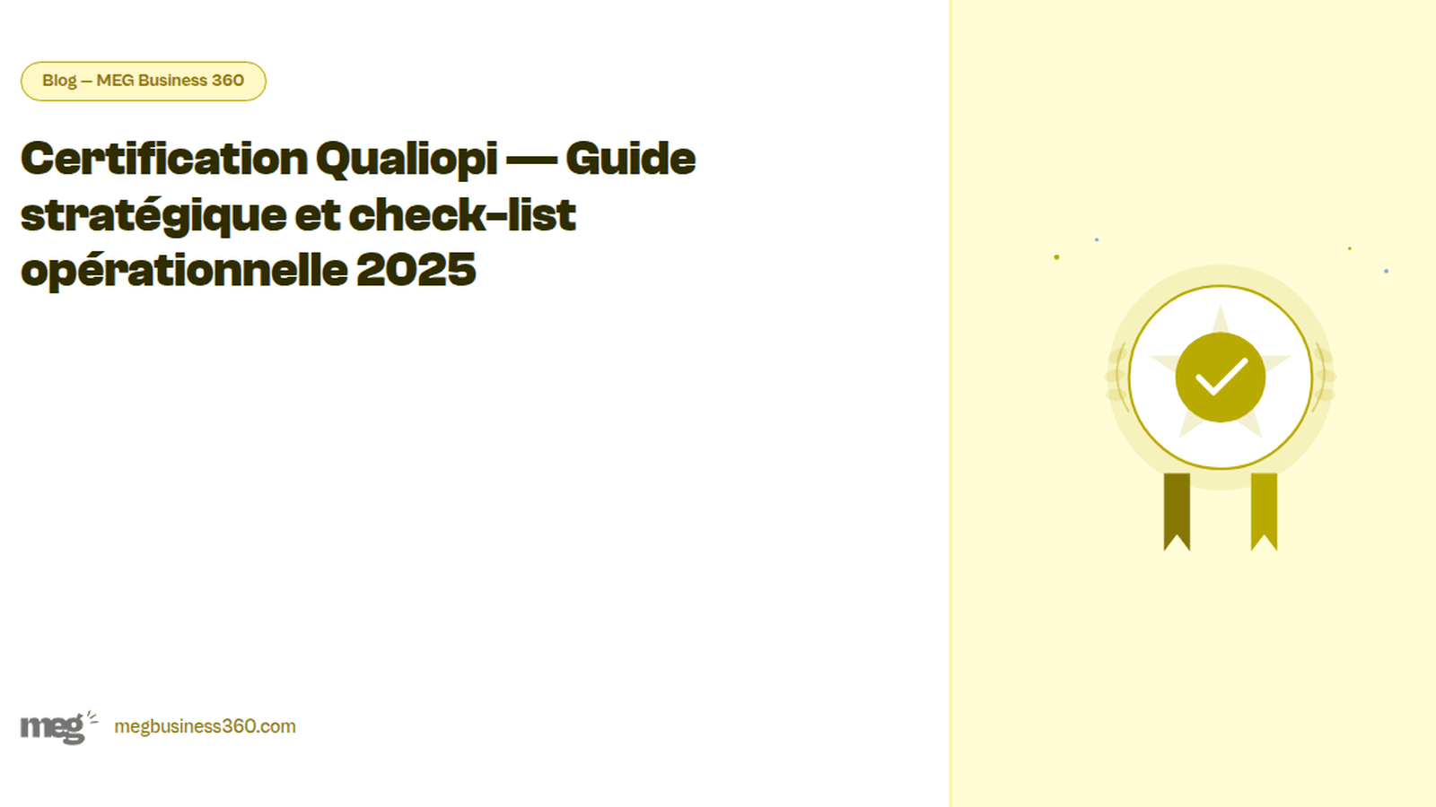 Checklist Qualiopi 2026 : preuves et feuille de route 90 jours
