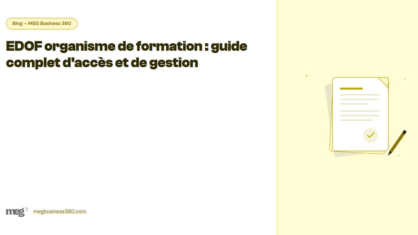 EDOF organisme de formation : guide complet d'accès et de gestion