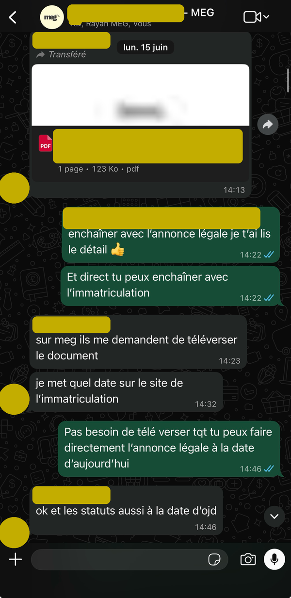 Lancement de la nouvelle structure