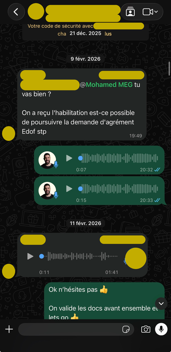 L’habilitation ouvre le parcours EDOF