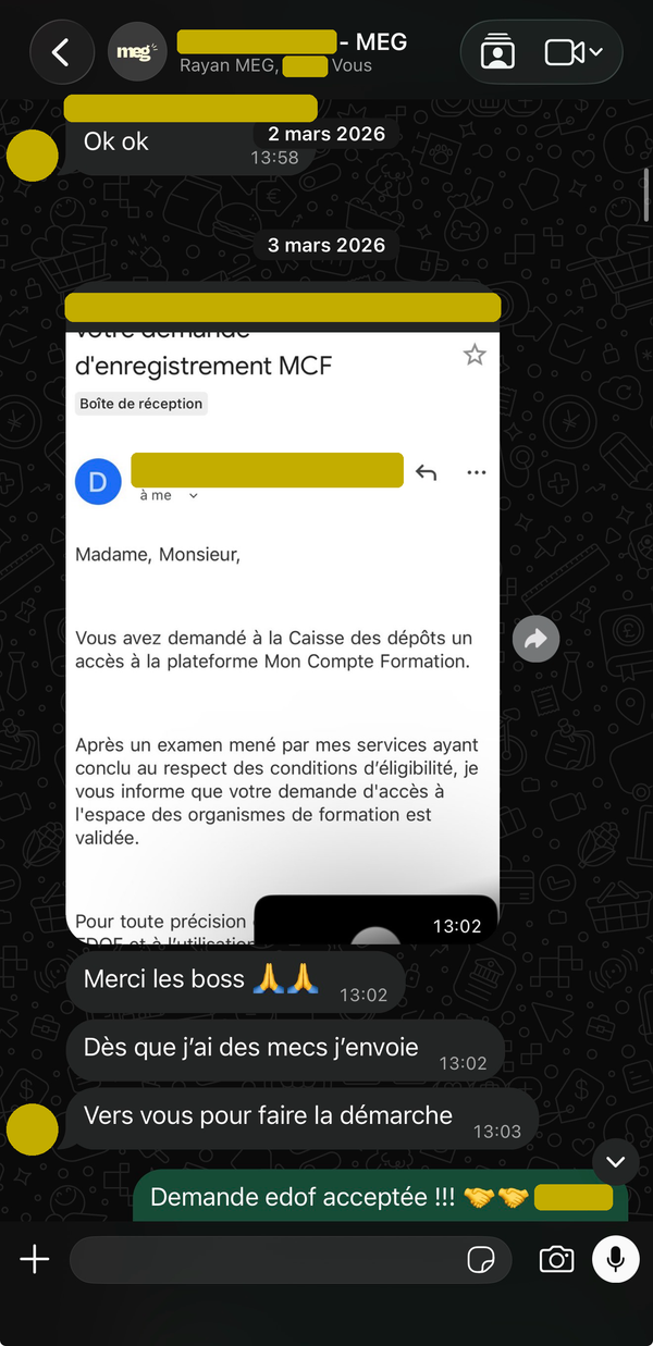 Un premier centre référencé