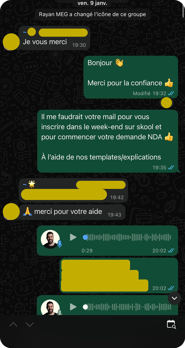 Premier contact un vendredi soir — prise en main du dossier
