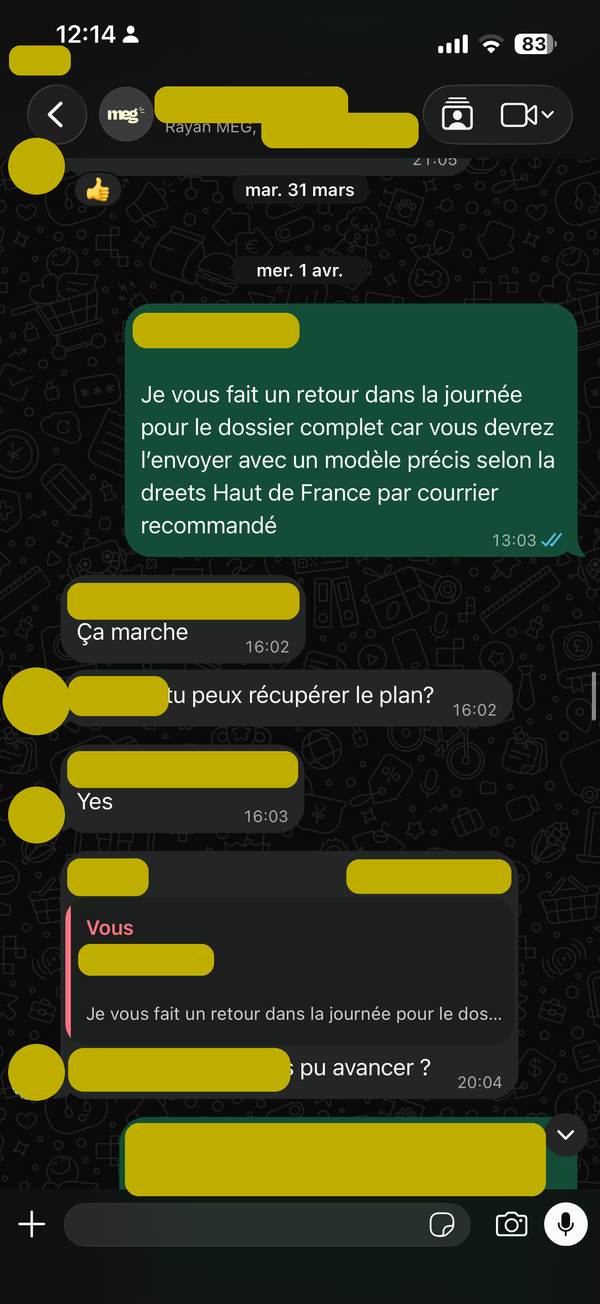 Premières demandes préparées
