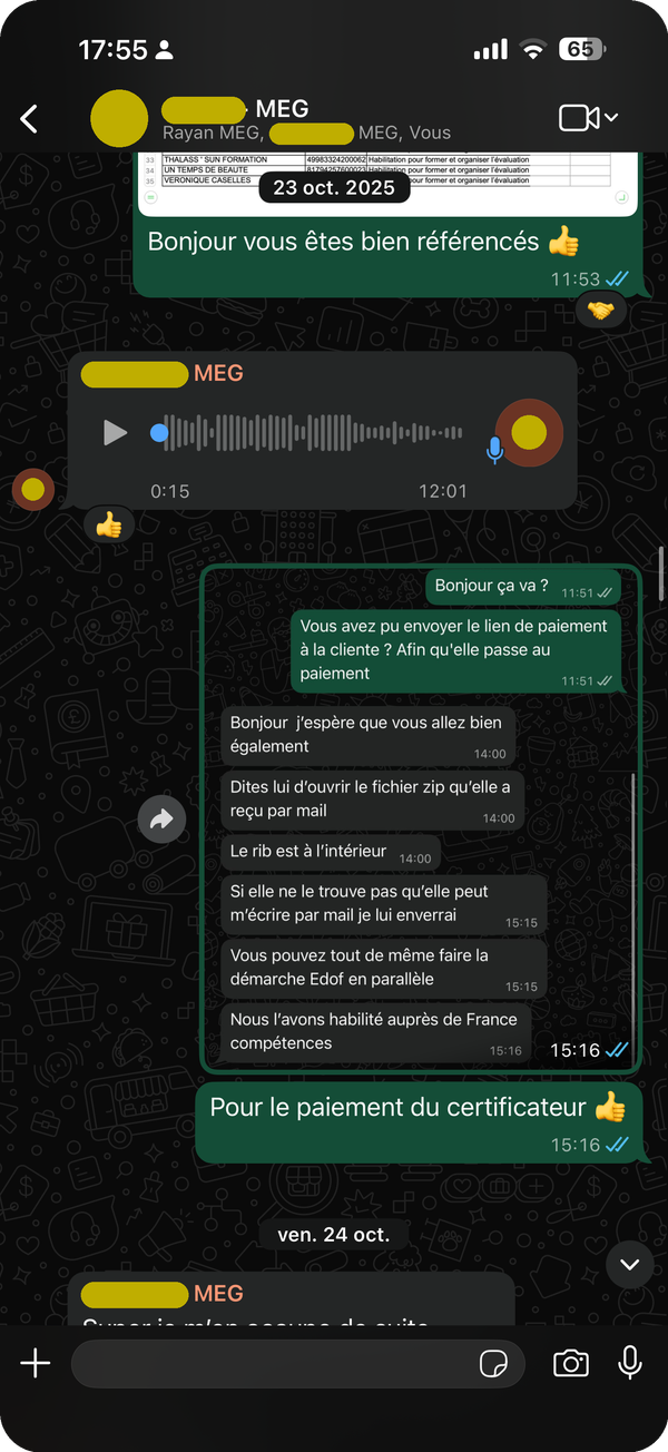 Référencement officiel