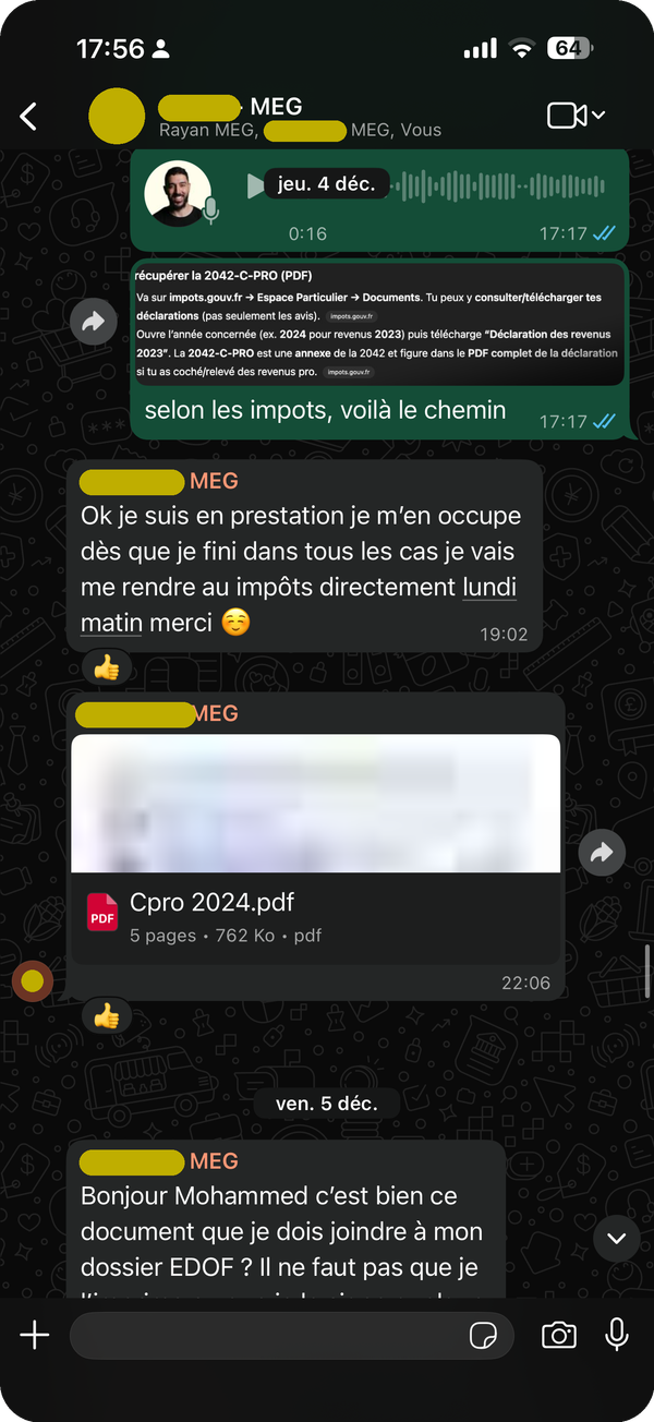 Coup dur — géré en 24h