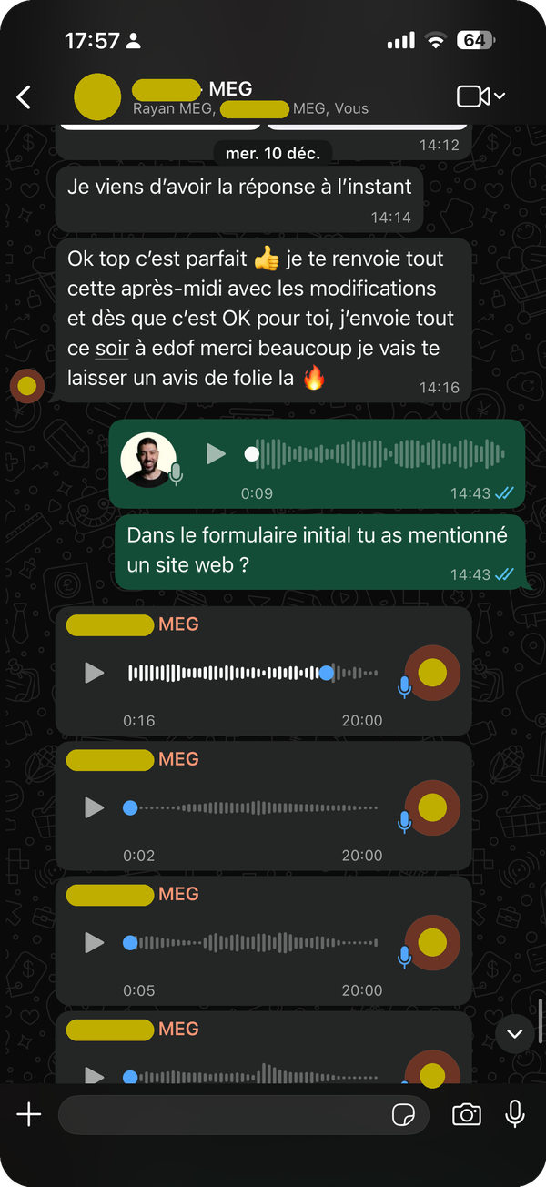 Dossier finalisé prêt pour dépôt