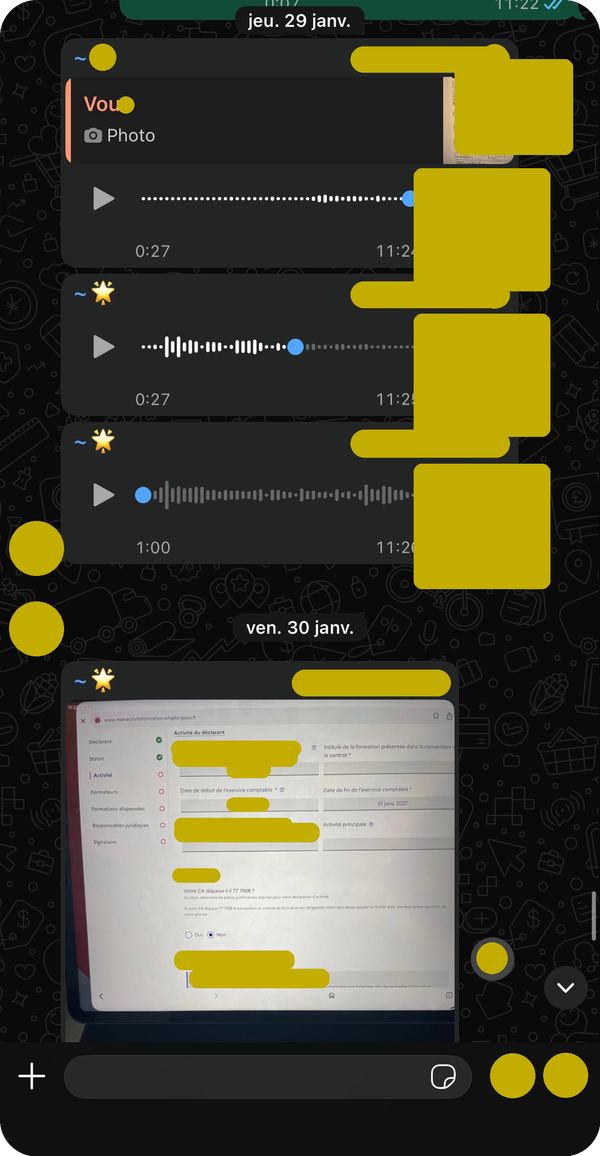 Soumission officielle à la DRIEETS