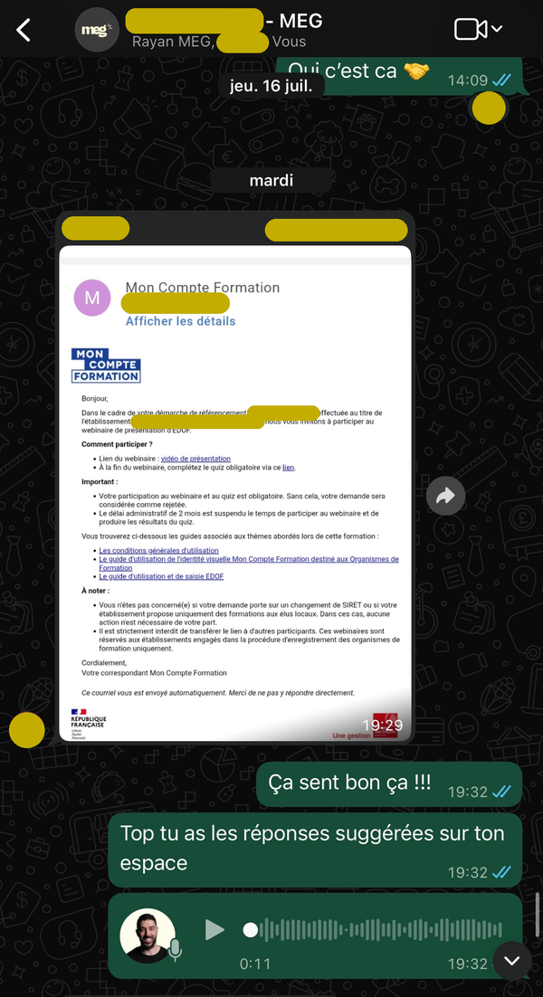 Webinaire et quiz EDOF