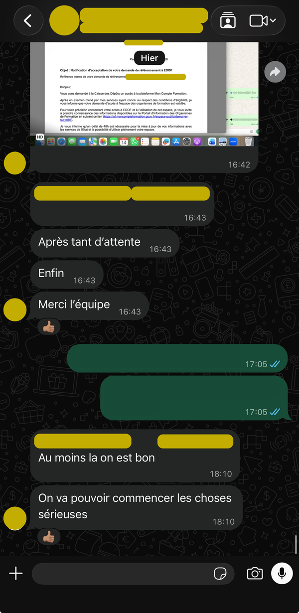 L’accès EDOF est finalement validé
