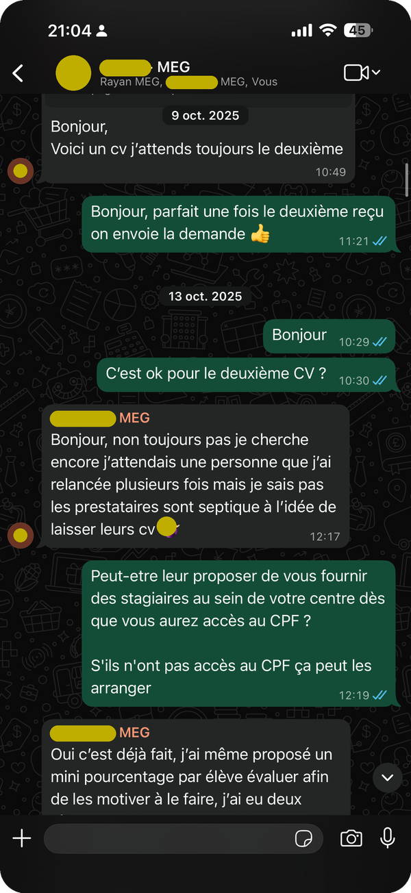 Levée du blocage en 10 jours